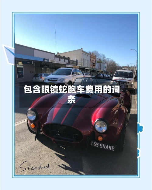包含眼镜蛇跑车费用的词条