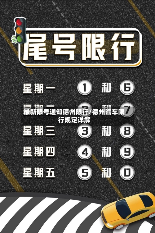 最新限号通知德州限行/德州汽车限行规定详解