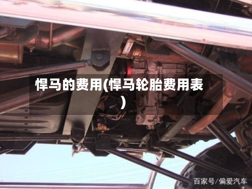 悍马的费用(悍马轮胎费用表)