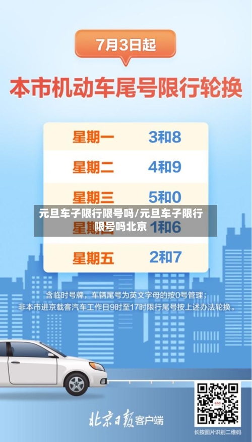 元旦车子限行限号吗/元旦车子限行限号吗北京