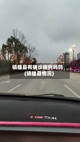 镇雄县有确诊病例吗吗(镇雄县情况)