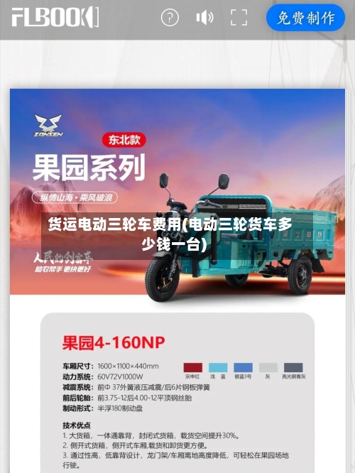 货运电动三轮车费用(电动三轮货车多少钱一台)-第3张图片