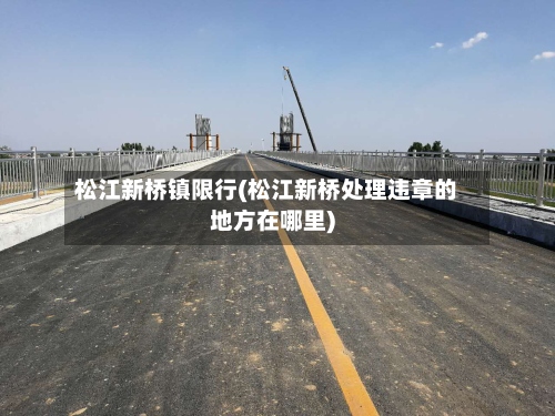 松江新桥镇限行(松江新桥处理违章的地方在哪里)