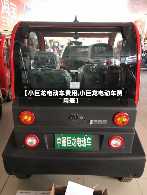 【小巨龙电动车费用,小巨龙电动车费用表】-第2张图片