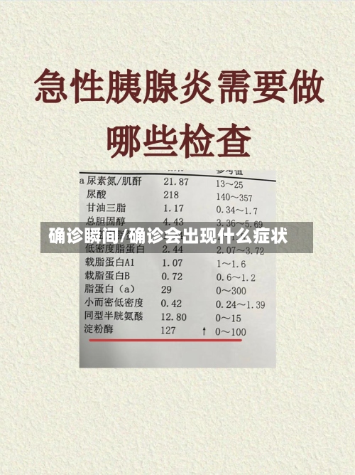 确诊瞬间/确诊会出现什么症状