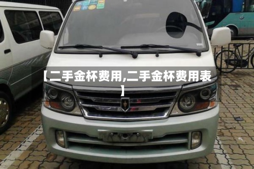 【二手金杯费用,二手金杯费用表】-第3张图片
