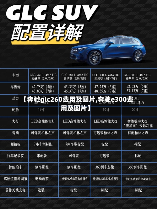 【奔驰glc260费用及图片,奔驰e300费用及图片】