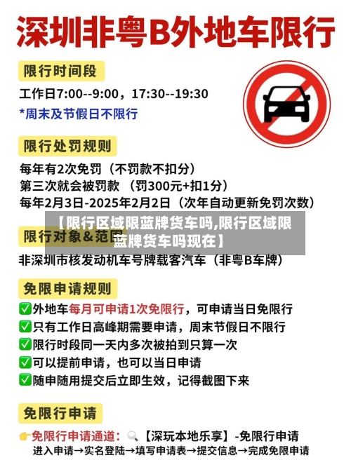 【限行区域限蓝牌货车吗,限行区域限蓝牌货车吗现在】-第3张图片