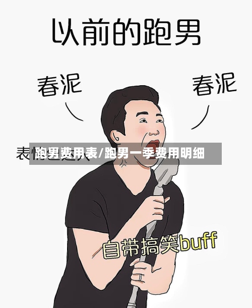 跑男费用表/跑男一季费用明细-第2张图片