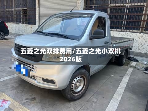 五菱之光双排费用/五菱之光小双排2026版
