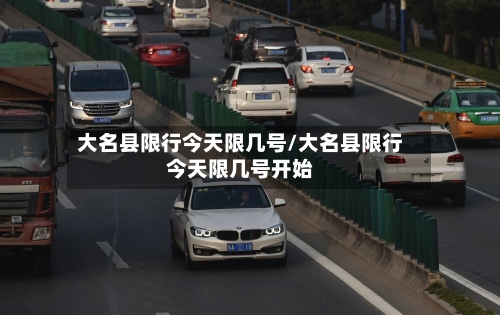 大名县限行今天限几号/大名县限行今天限几号开始-第3张图片