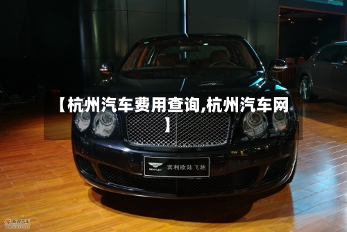 【杭州汽车费用查询,杭州汽车网】-第2张图片