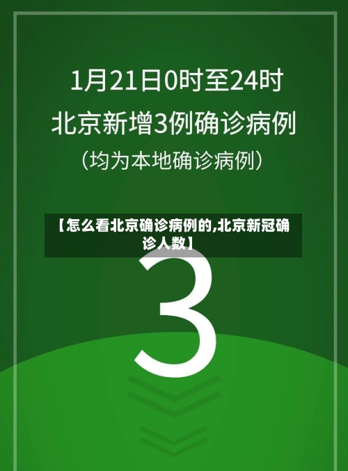 【怎么看北京确诊病例的,北京新冠确诊人数】-第2张图片