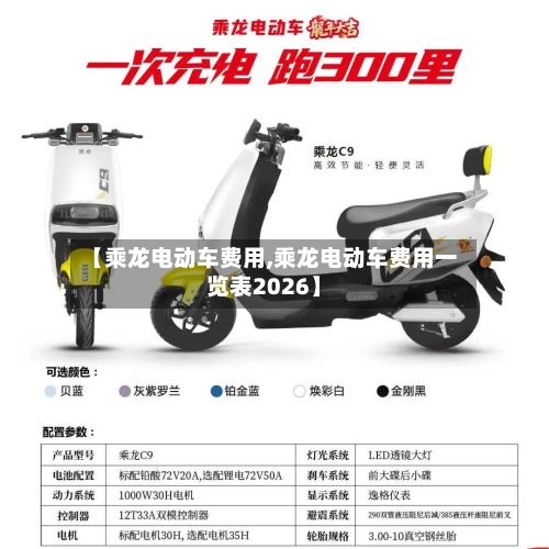 【乘龙电动车费用,乘龙电动车费用一览表2026】