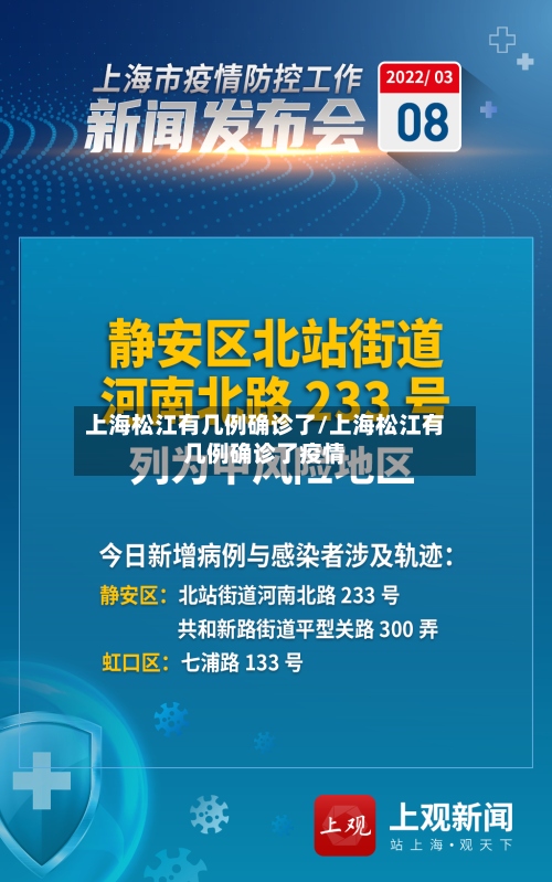 上海松江有几例确诊了/上海松江有几例确诊了疫情-第3张图片