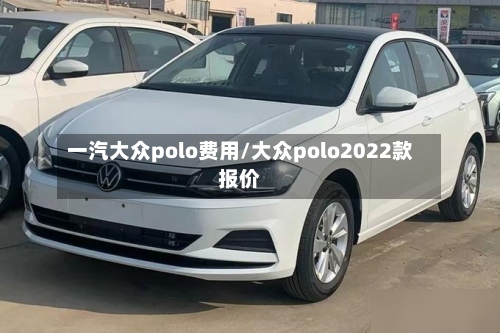 一汽大众polo费用/大众polo2022款报价
