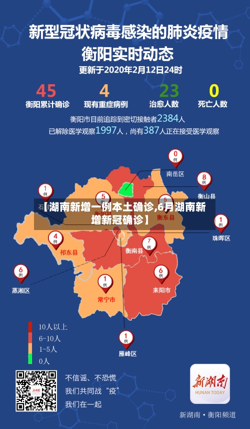 【湖南新增一例本土确诊,6月湖南新增新冠确诊】-第3张图片