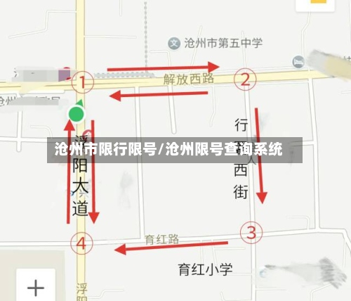 沧州市限行限号/沧州限号查询系统-第3张图片