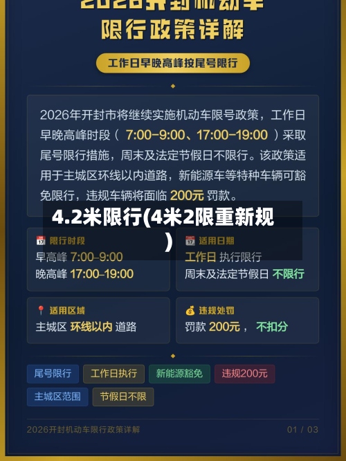 4.2米限行(4米2限重新规)-第3张图片