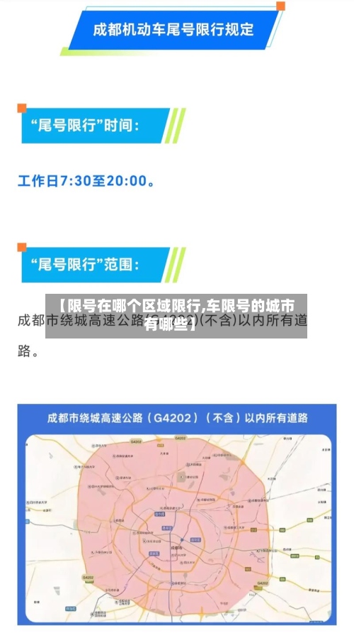 【限号在哪个区域限行,车限号的城市有哪些】