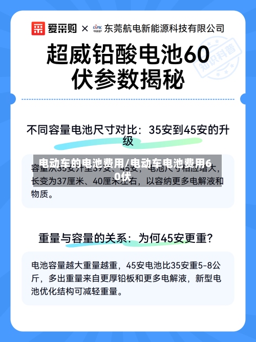 电动车的电池费用/电动车电池费用60伏