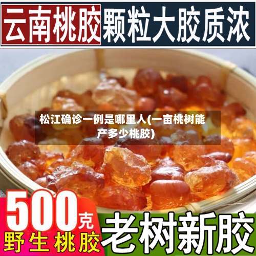 松江确诊一例是哪里人(一亩桃树能产多少桃胶)-第3张图片