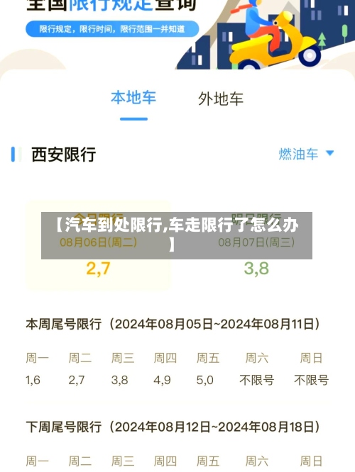 【汽车到处限行,车走限行了怎么办】-第3张图片