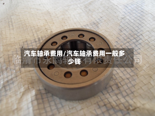 汽车轴承费用/汽车轴承费用一般多少钱-第3张图片
