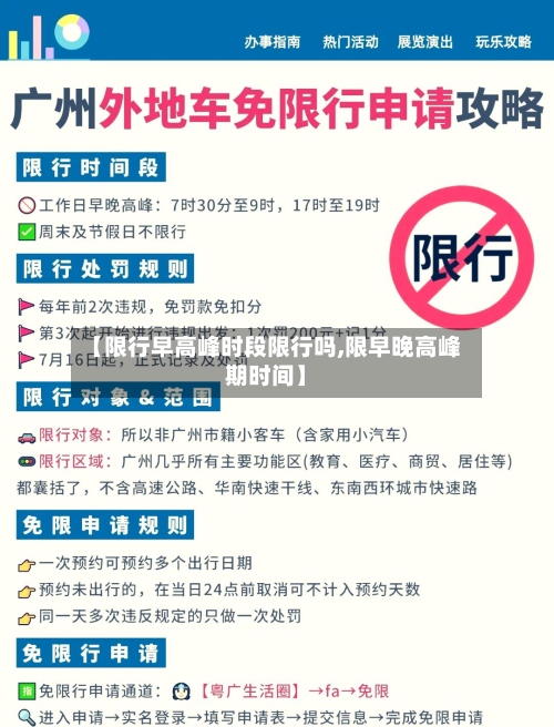 【限行早高峰时段限行吗,限早晚高峰期时间】-第2张图片