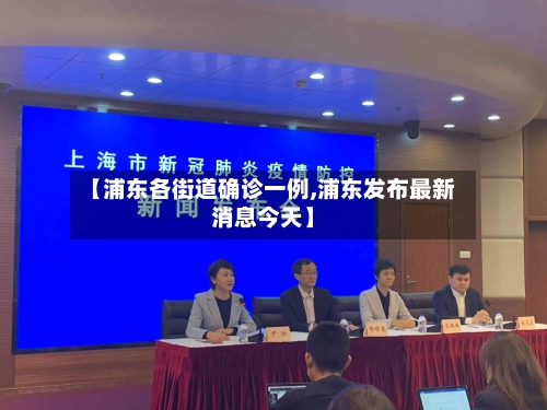 【浦东各街道确诊一例,浦东发布最新消息今天】-第2张图片