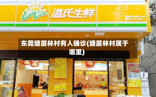 东莞塘厦林村有人确诊(塘厦林村属于哪里)-第3张图片