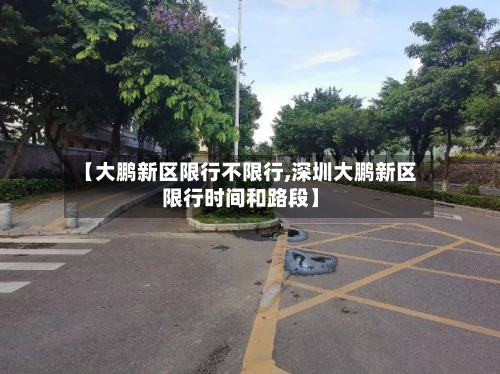 【大鹏新区限行不限行,深圳大鹏新区限行时间和路段】