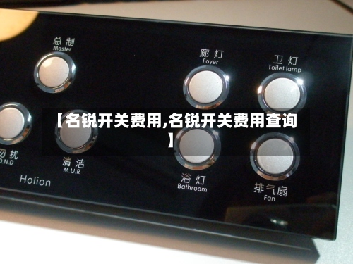 【名锐开关费用,名锐开关费用查询】-第2张图片