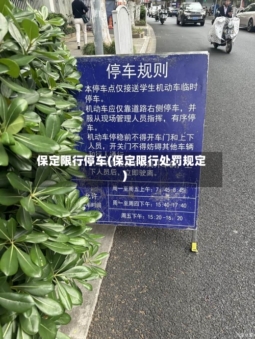 保定限行停车(保定限行处罚规定)-第2张图片