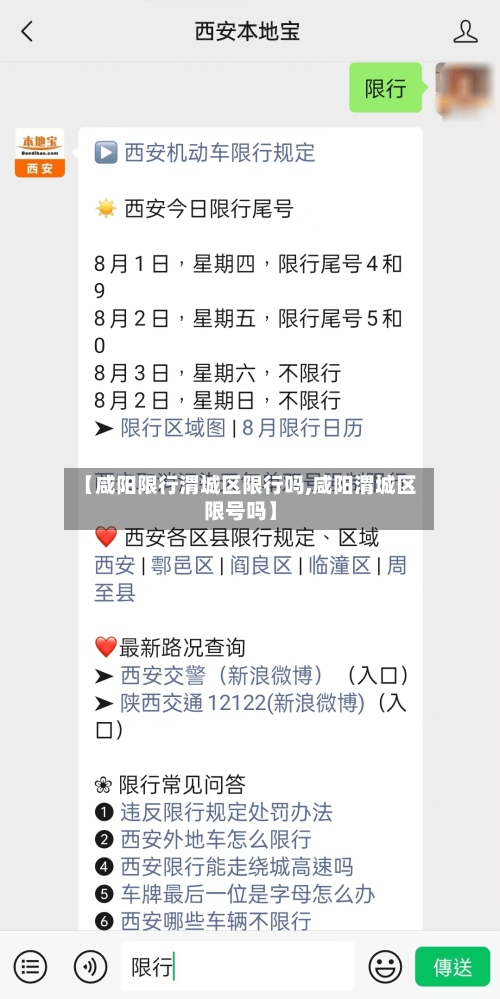【咸阳限行渭城区限行吗,咸阳渭城区限号吗】-第2张图片