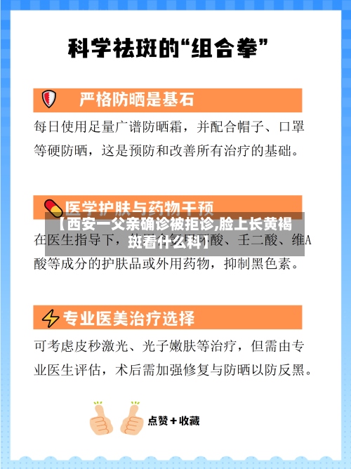 【西安一父亲确诊被拒诊,脸上长黄褐斑看什么科】-第2张图片