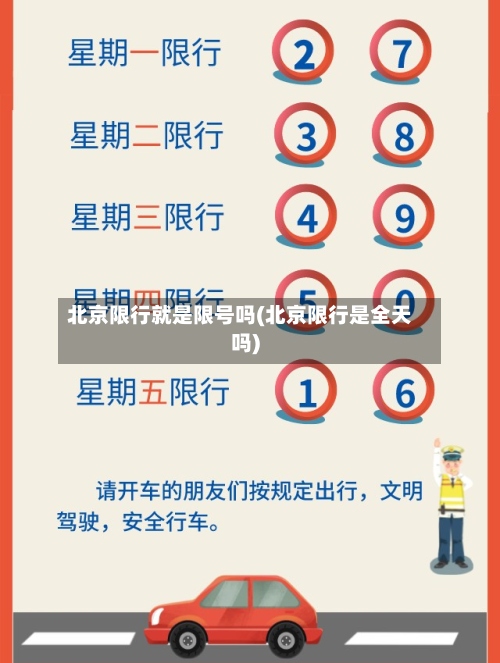 北京限行就是限号吗(北京限行是全天吗)-第2张图片