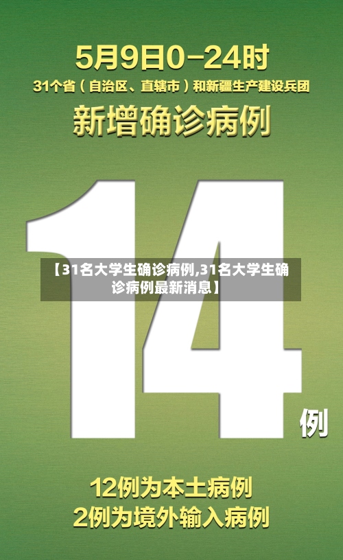 【31名大学生确诊病例,31名大学生确诊病例最新消息】