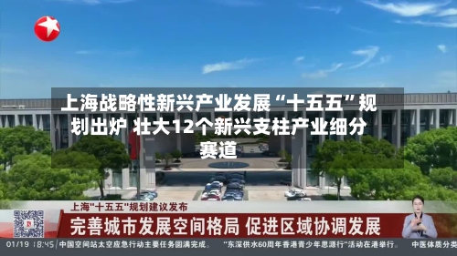 上海战略性新兴产业发展“十五五”规划出炉 壮大12个新兴支柱产业细分赛道-第2张图片