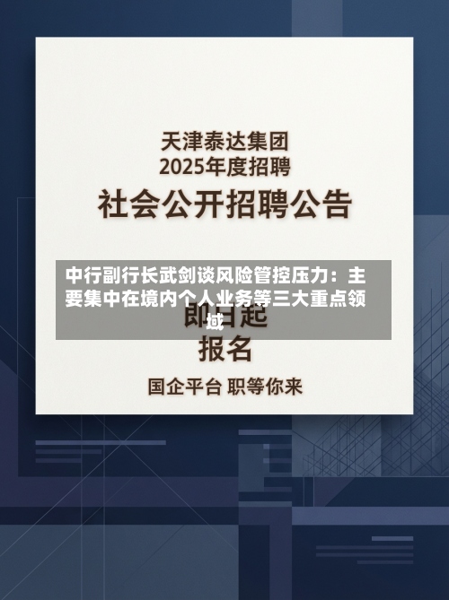 中行副行长武剑谈风险管控压力:主要集中在境内个人业务等三大重点领域-第3张图片