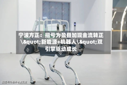宁波方正：扭亏为盈叠加现金流转正 \"新能源+机器人\"双引擎驱动成长