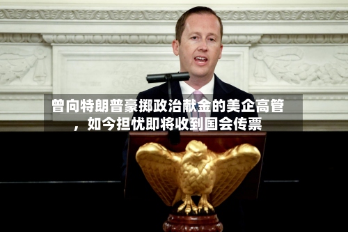 曾向特朗普豪掷政治献金的美企高管，如今担忧即将收到国会传票-第1张图片