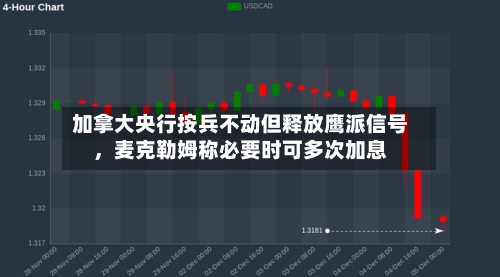 加拿大央行按兵不动但释放鹰派信号，麦克勒姆称必要时可多次加息-第3张图片