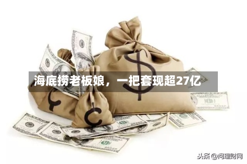 海底捞老板娘，一把套现超27亿-第3张图片