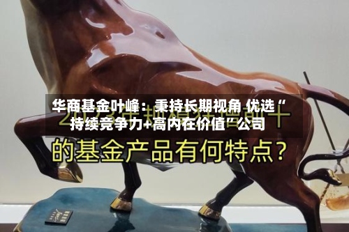 华商基金叶峰：秉持长期视角 优选“持续竞争力+高内在价值”公司-第2张图片
