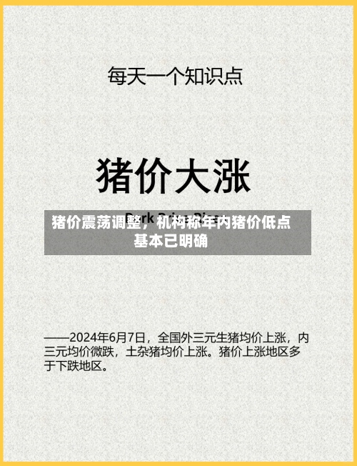猪价震荡调整，机构称年内猪价低点基本已明确-第3张图片
