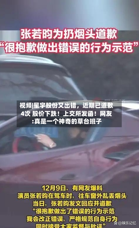 视频|星宇股份又出错	，近期已道歉4次 股价下跌！上交所发函！网友:真是一个神奇的草台班子-第3张图片