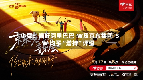 小摩：偏好阿里巴巴-W及京东集团-SW 均予“增持”评级-第1张图片