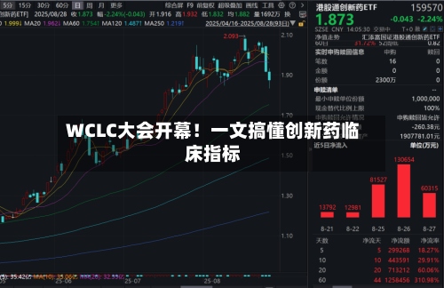 WCLC大会开幕！一文搞懂创新药临床指标-第3张图片