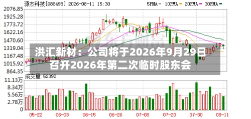 洪汇新材：公司将于2026年9月29日召开2026年第二次临时股东会-第3张图片